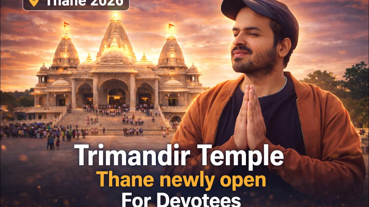 Trimandir Temple Now Open For Devotees in Thane Mumbai | Just Like Isckon Radha Krishna Temple 