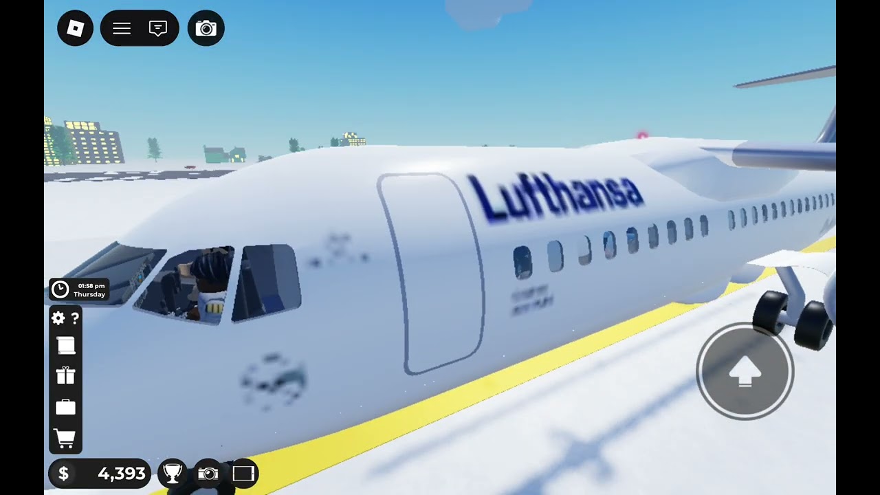 I have done an Arvo rj 100 crash landed flight from Roblox - Dubai
