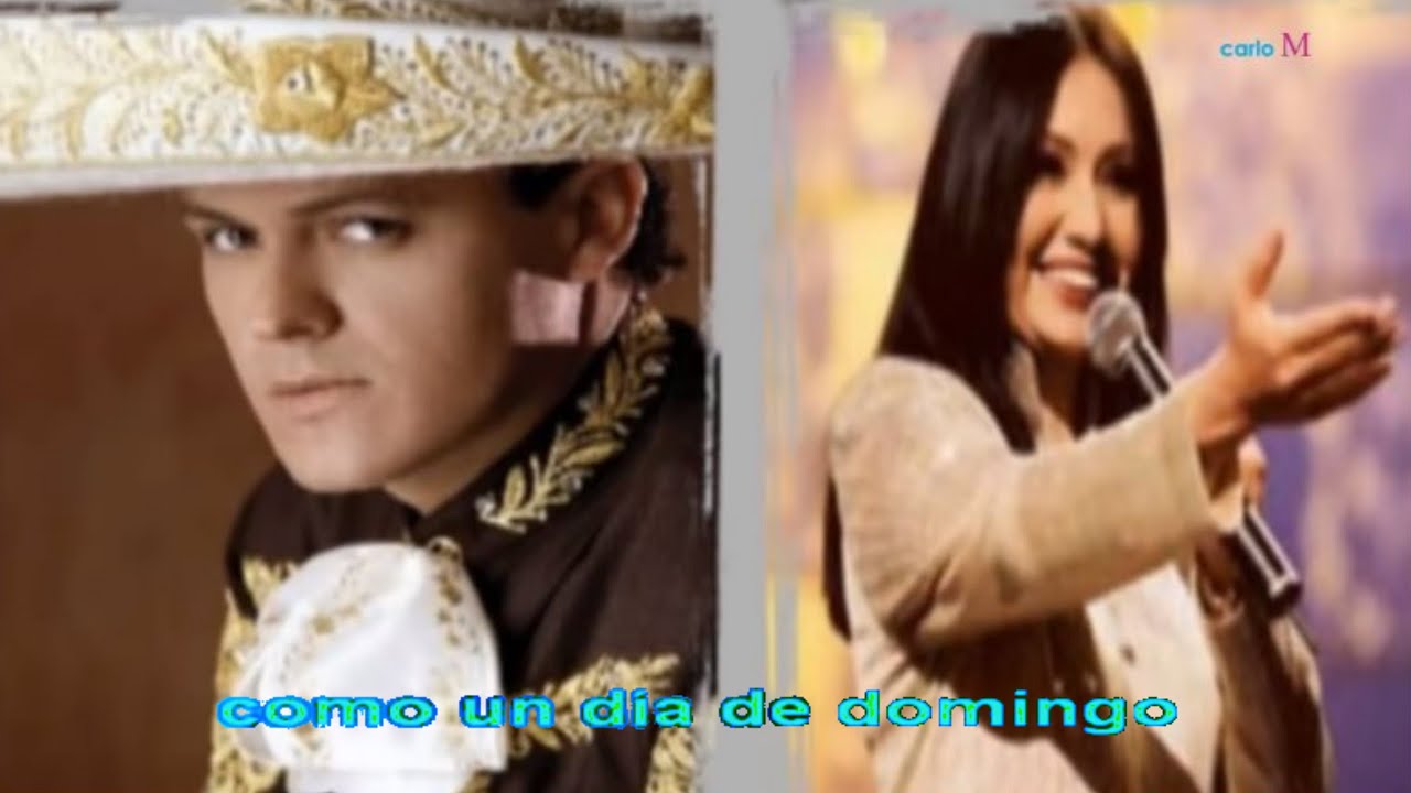 UN DIA DE DOMINGO (con letra) Pedro Fernandez & Ana Gabriel