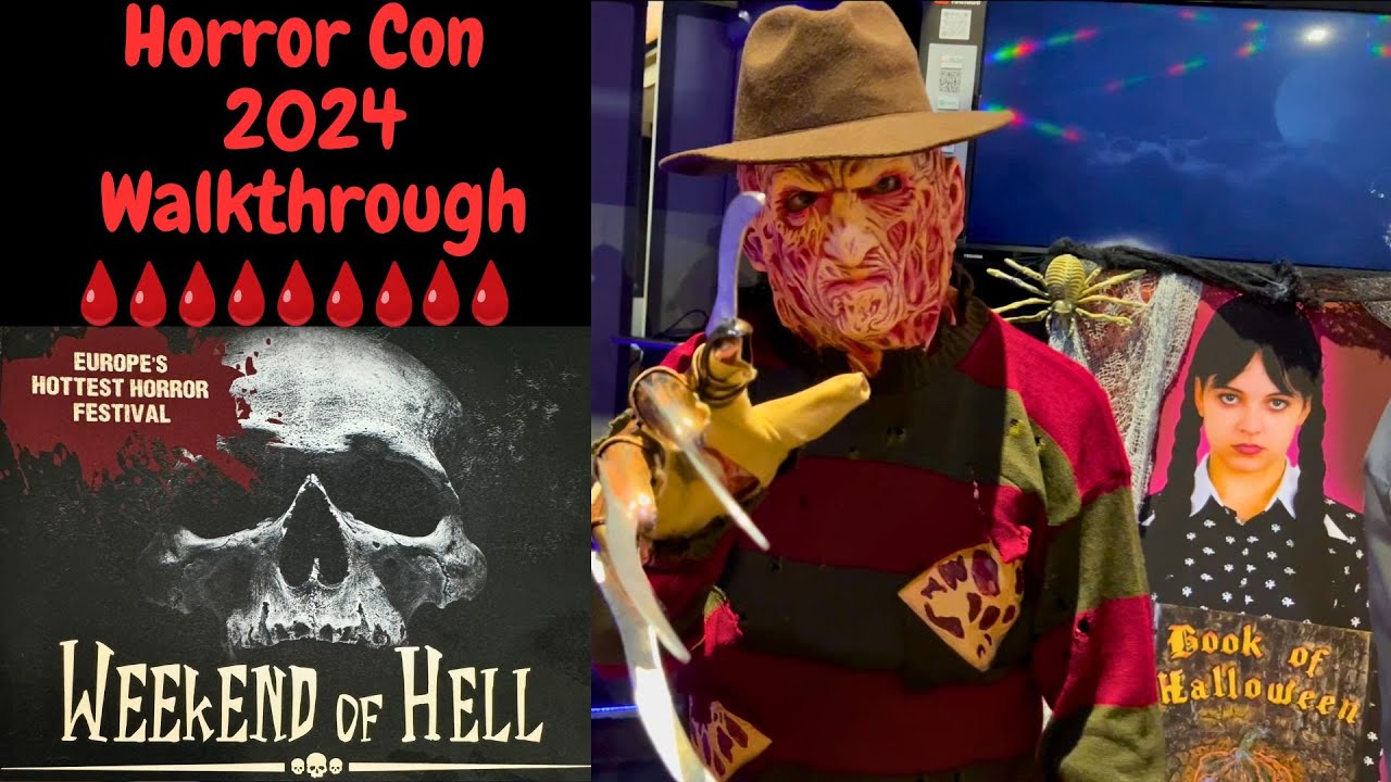WEEKEND OF HELL 2024 / Horror Con Germany / Oberhausen / Turbinenhalle / Vlog / Walkthrough / Stars