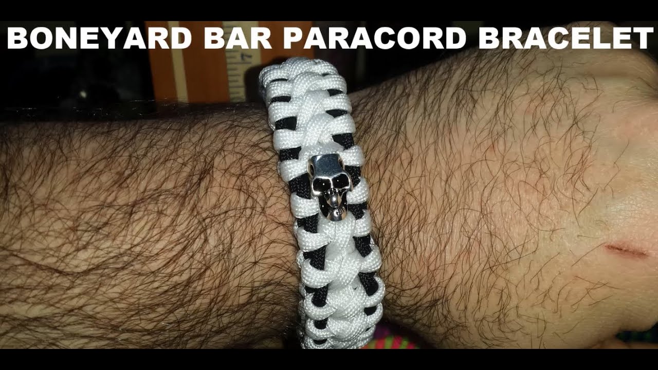 BONEYARD BAR PARACORD BRACELET