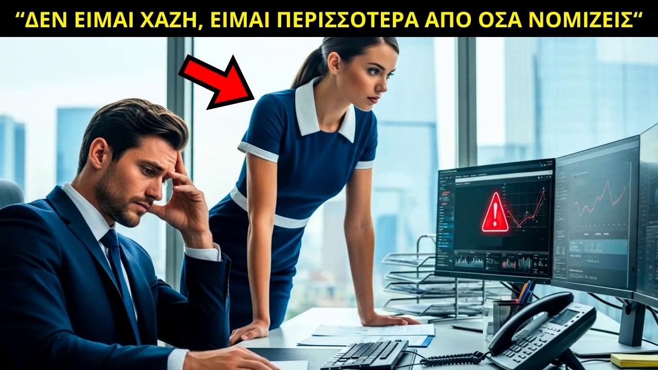 Ο ΕΚΑΤΟΜΜΥΡΙΟΥΧΟΣ ΕΙΧΕ ΧΑΣΕΙ ΤΑ ΠΑΝΤΑ… ΑΛΛΑ Η ΚΑΘΑΡΙΣΤΡΙΑ ΤΟΥ ΑΛΛΑΞΕ ΤΗ ΜΟΙΡΑ ΤΟΥ ΜΕΣΑ ΣΕ ΔΕΥΤΕΡΟΛΕΠ