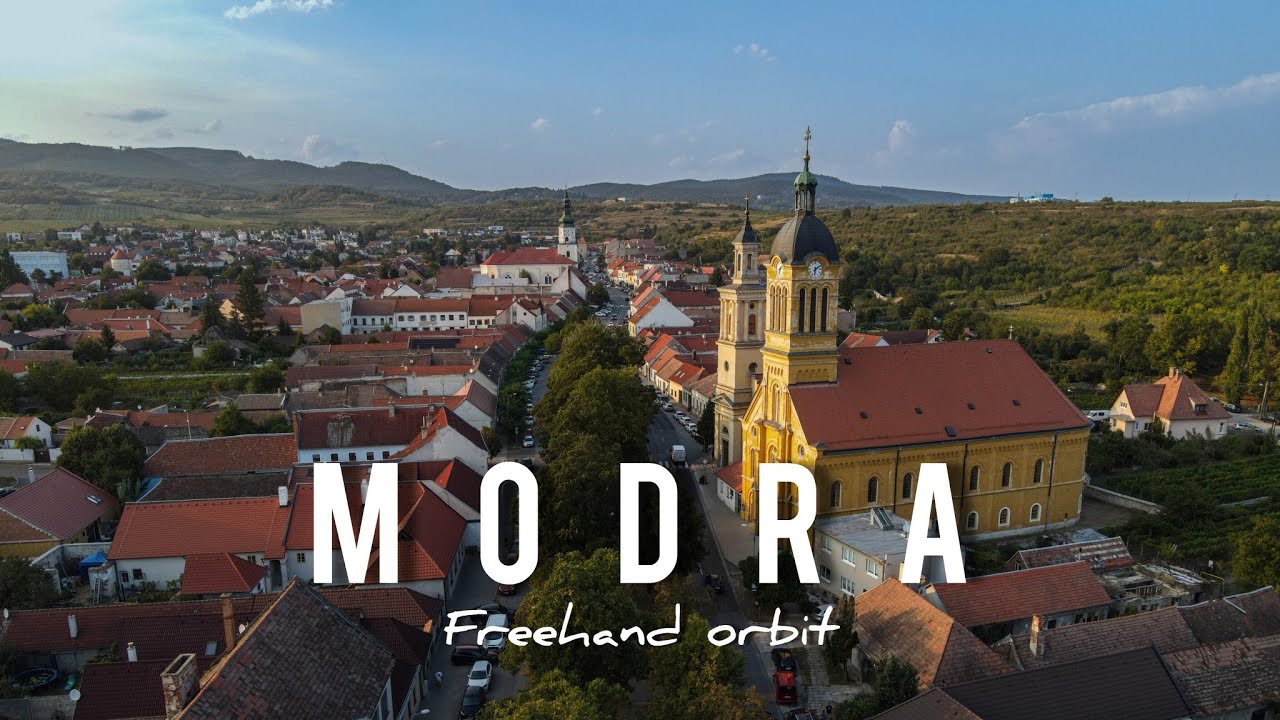 Modra, Slovakia  | Freehand Orbit Drone