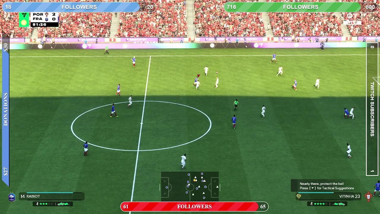 Playing EA FC 26