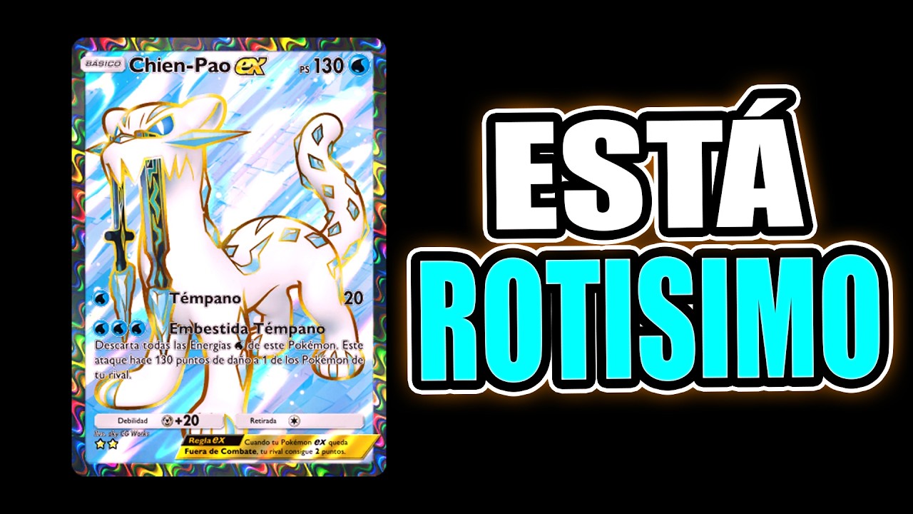 El MEJOR MAZO de CHIEN PAO EX en Pokemon TCG Pocket!