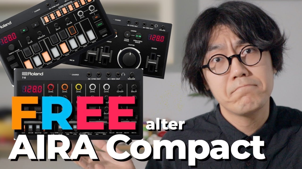 How to replicate Roland AIRA Compact T-8, J-6, E-4 for free. | GAS Therapy #36