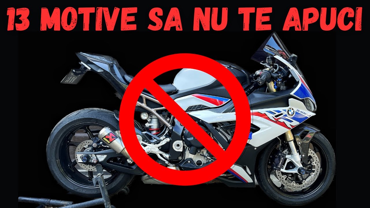 DE CE SA NU TE APUCI DE MOTOCICLISM?