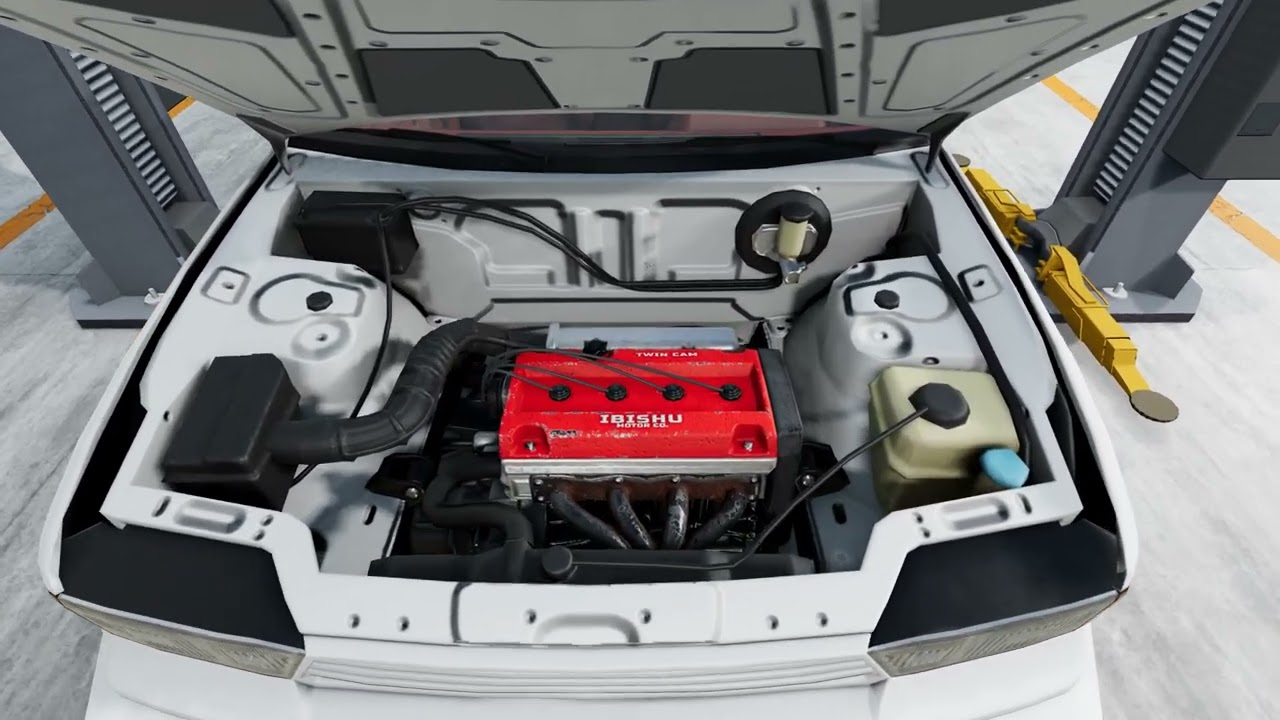 BeamNG.drive Freeroam: West Coast, USA - 1987 Ibishu Covet 1.5 ZXi Special Edition