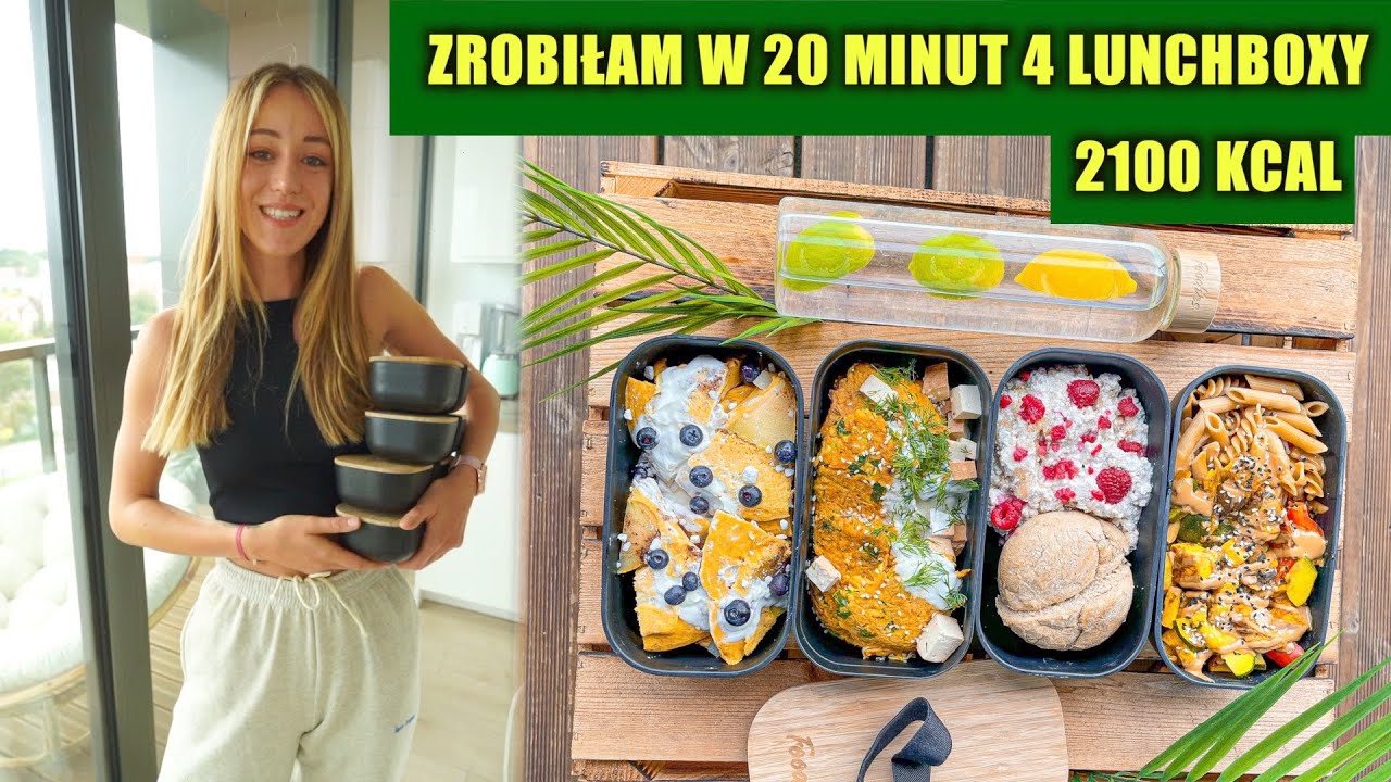 ZRÓB POSIŁKI NA CAŁY DZIEŃ W 20 MINUT! 