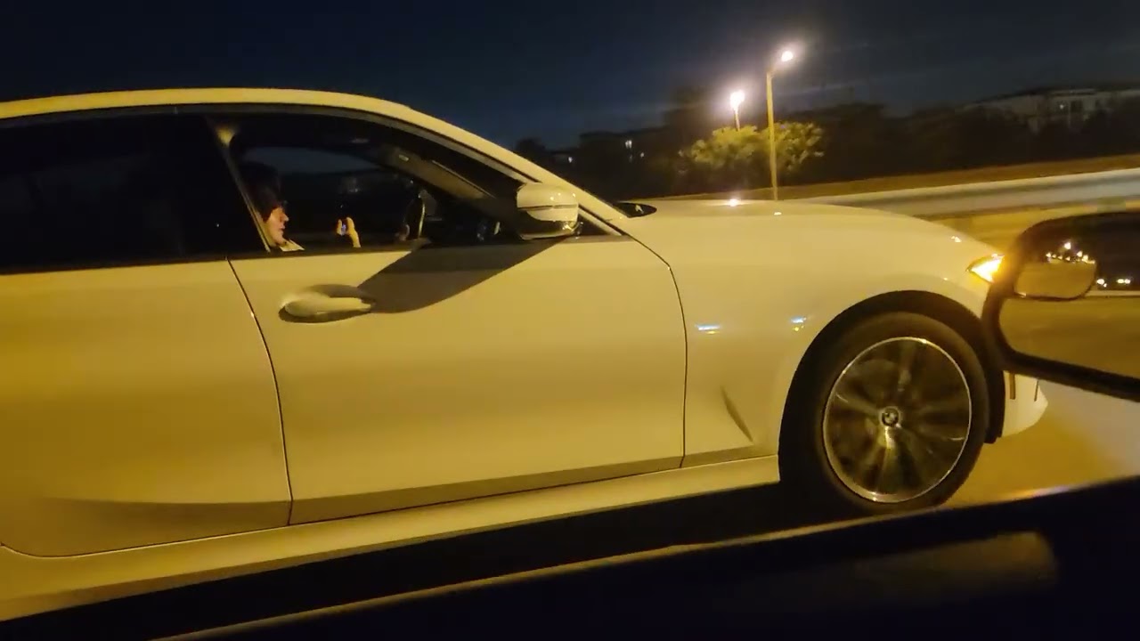 2019 Mustang Ecoboost vs 2021 BMW 330i From a roll