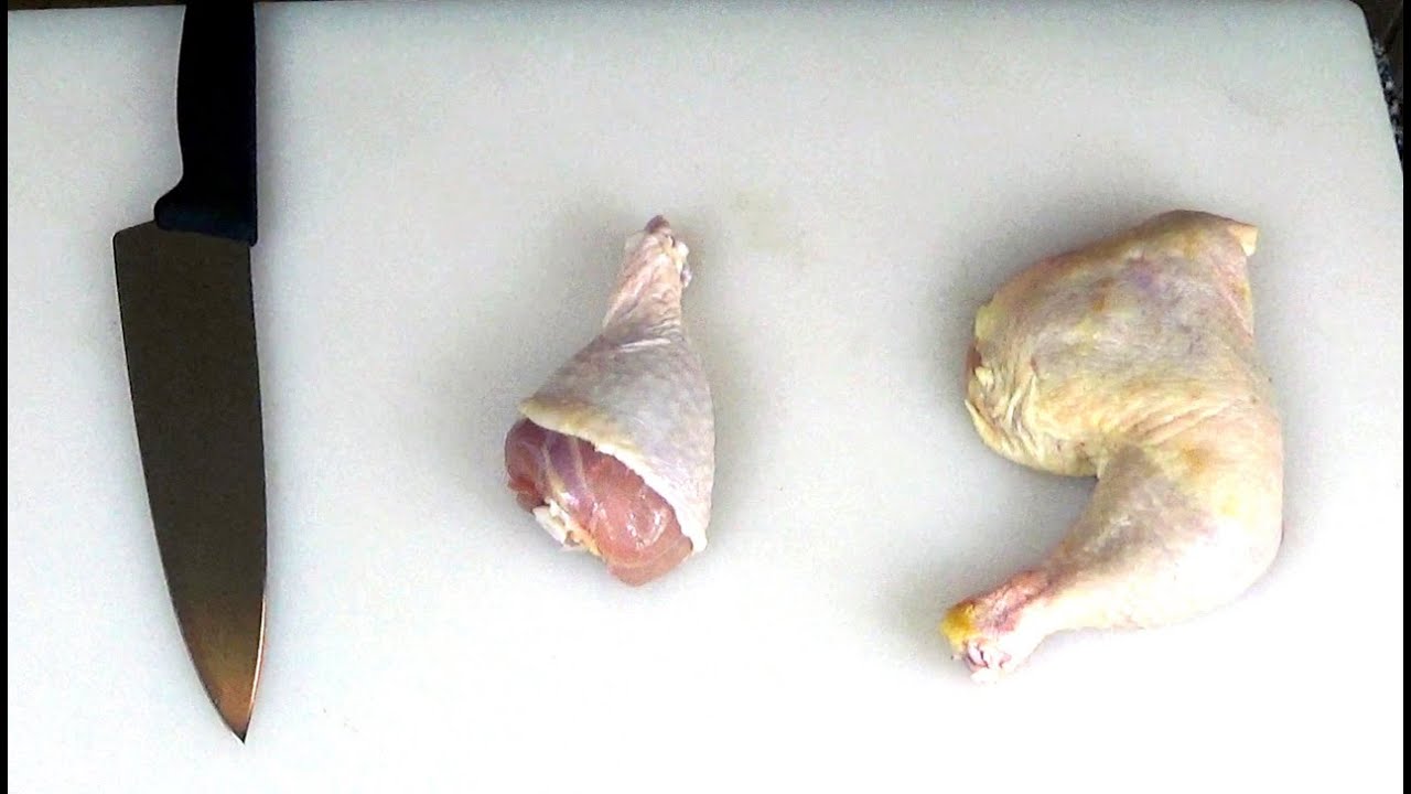How to Debone Chicken Legs and Quarters - Boneless Legs and Quarters to Stuff