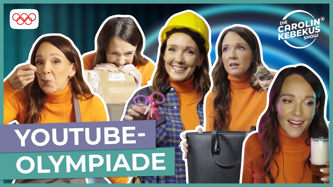 What’s in my Bag! Kochen! Unboxing! DIY! ASMR! Die DCKS YouTube-Olympiade | Die Carolin Kebekus Show
