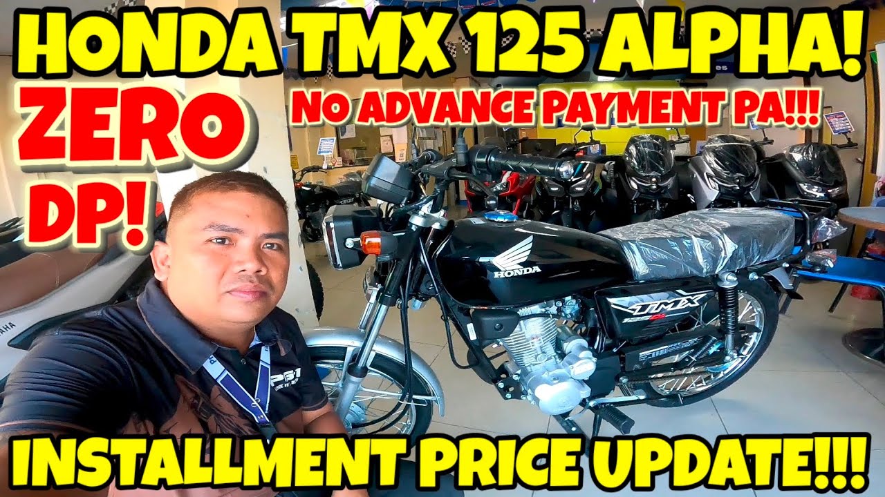 2025 HONDA TMX 125 INSTALLMENT PRICE LIST