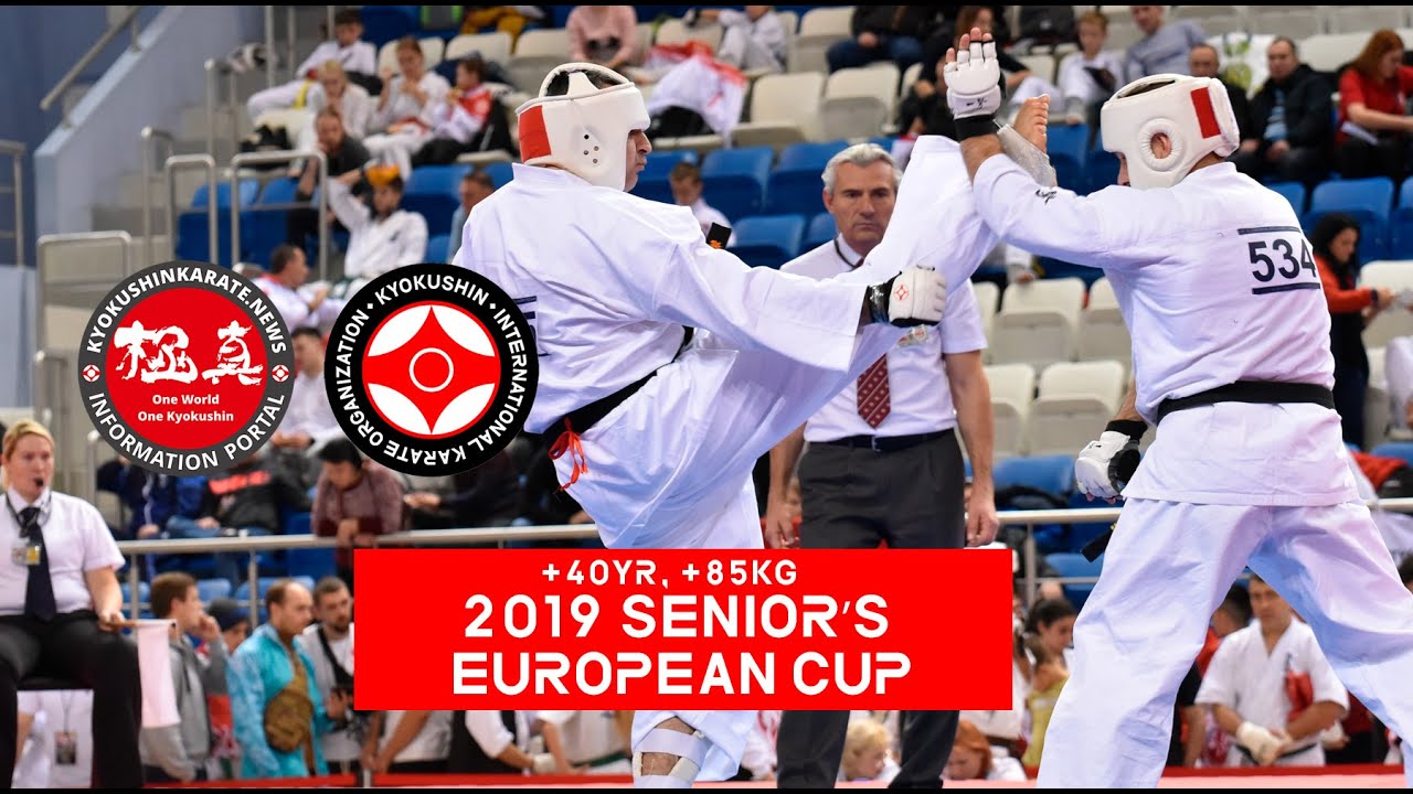 Senior +40 yr, +85Kg / 2019 Senior's Kyokushin Karate European Cup (IKO)