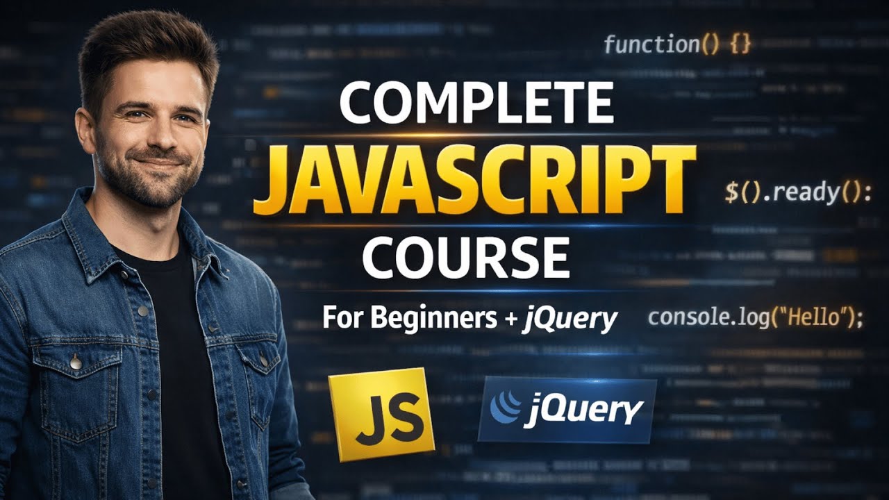 Learn JAVASCRIPT Basics with jQuery for Beginners Now!