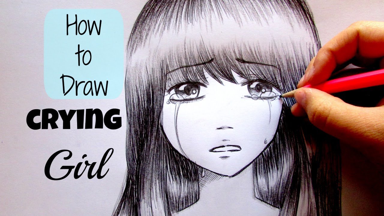 Manga Tutorial - How  to draw crying girl / Come disegnare una ragazza che piange