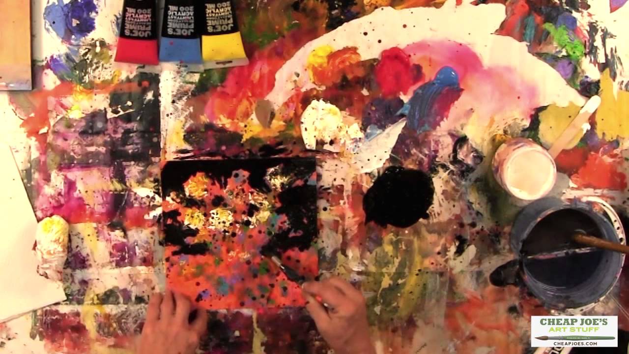 How To Paint a Vase of Flowers Quick and Easy with Robert Burridge