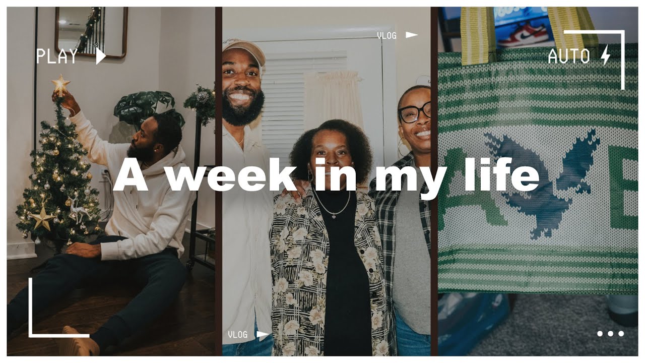 A week in my life | holiday things and family time | Corey Jones
