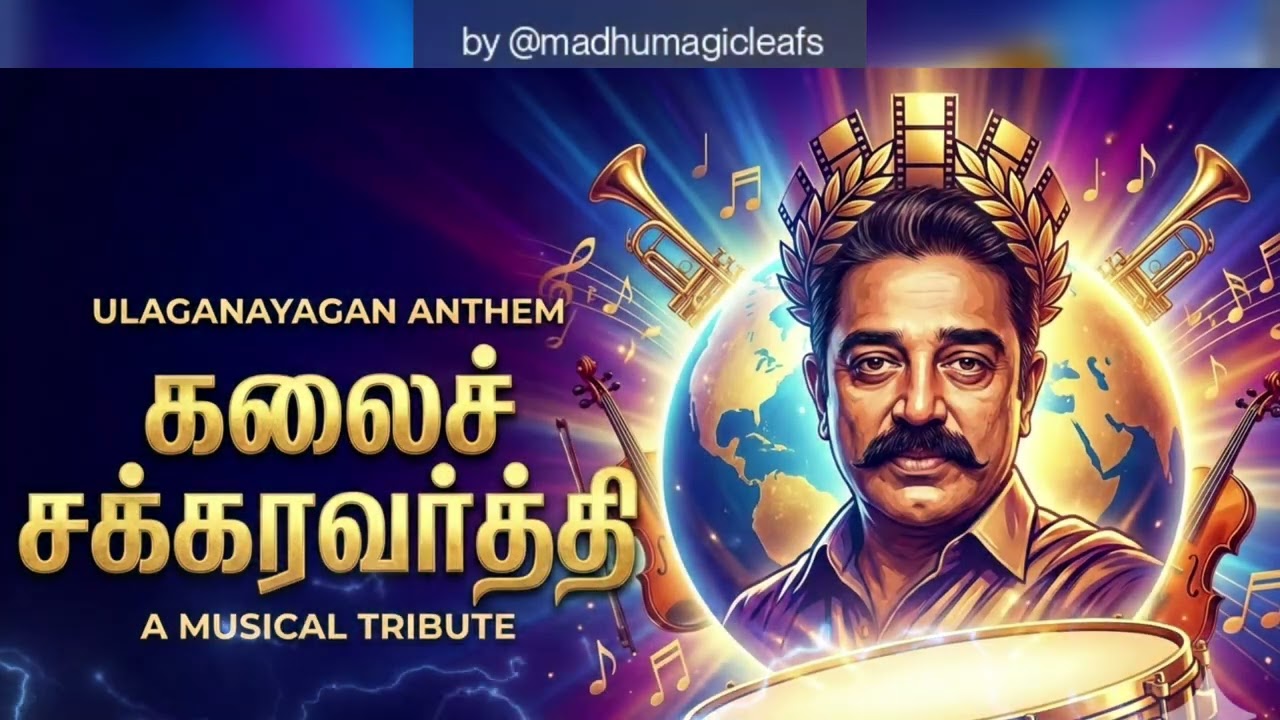 கலைச் சக்கரவர்த்தி 💥 Ulaganayagan Mass Anthem | Kamal Haasan Tribute