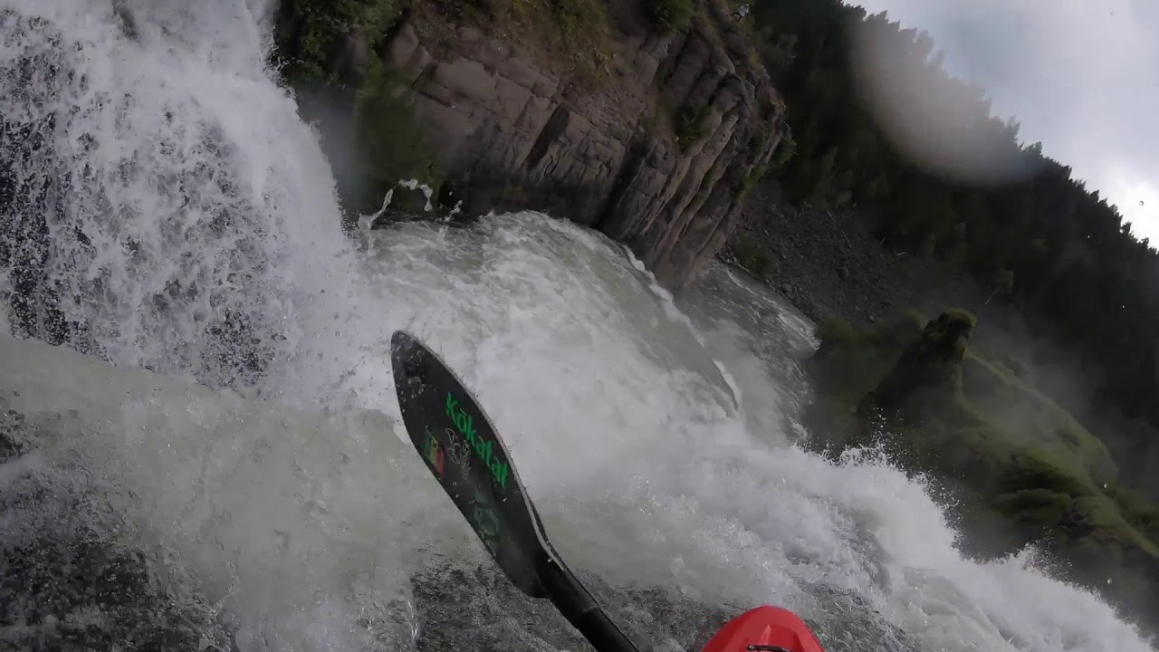 Kayaking Lower Mesa Falls