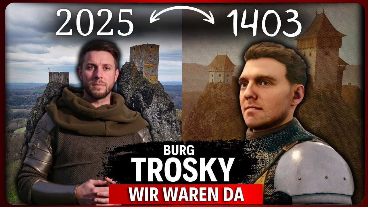 Burg Trosky vs. Kingdom Come II Spiel VS Realität
