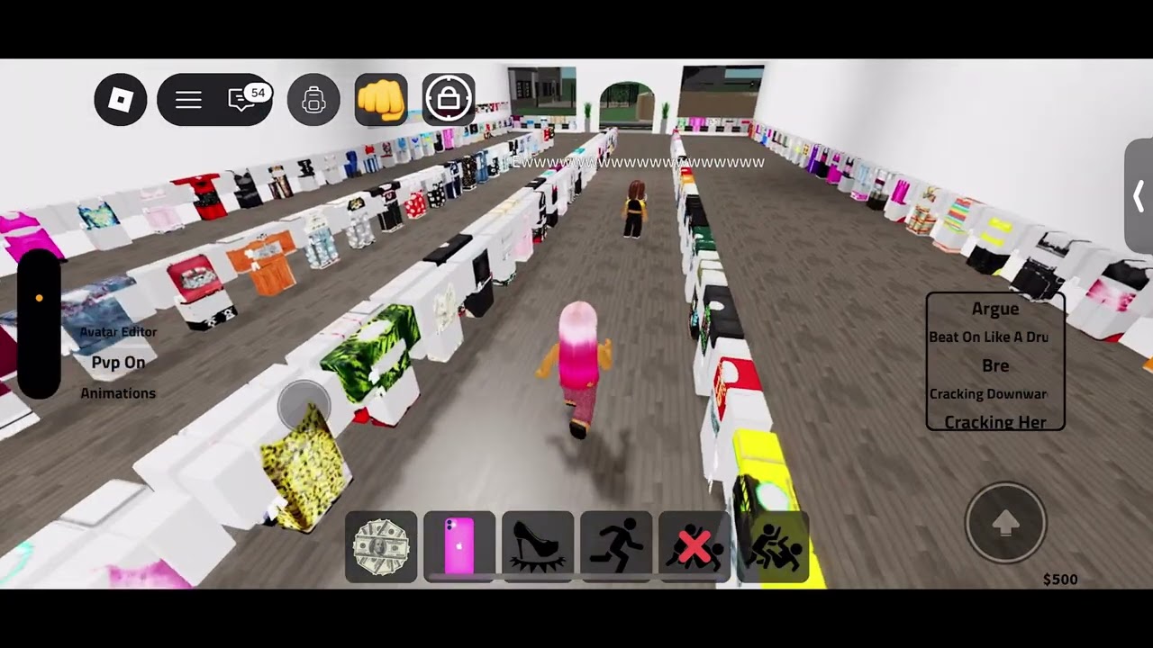 Me and my bsf played rblx(she sucks at squabble city😊)