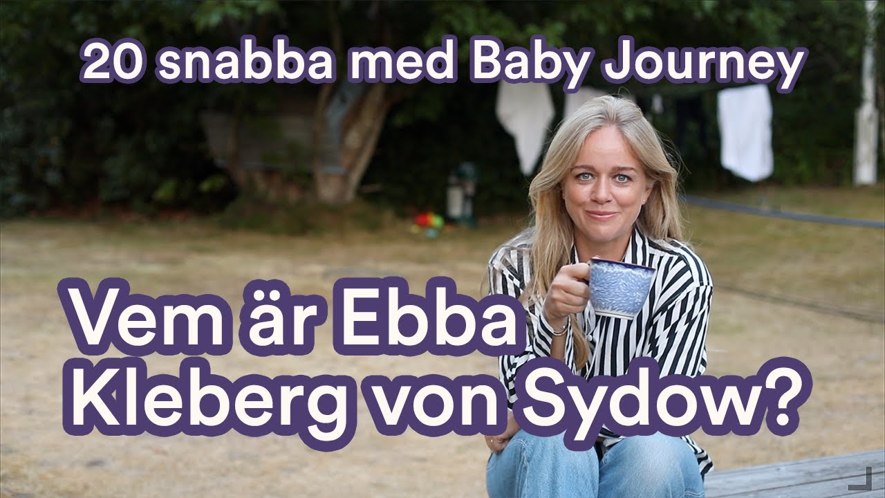 20 snabba med Ebba Kleberg von Sydow