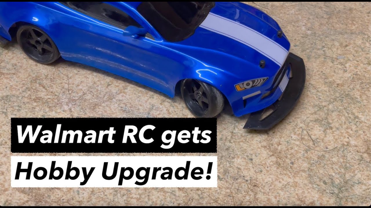 Jada Fast and Furious Drift Mustang от Walmart с модернизированным регулятором устойчивости, серв...