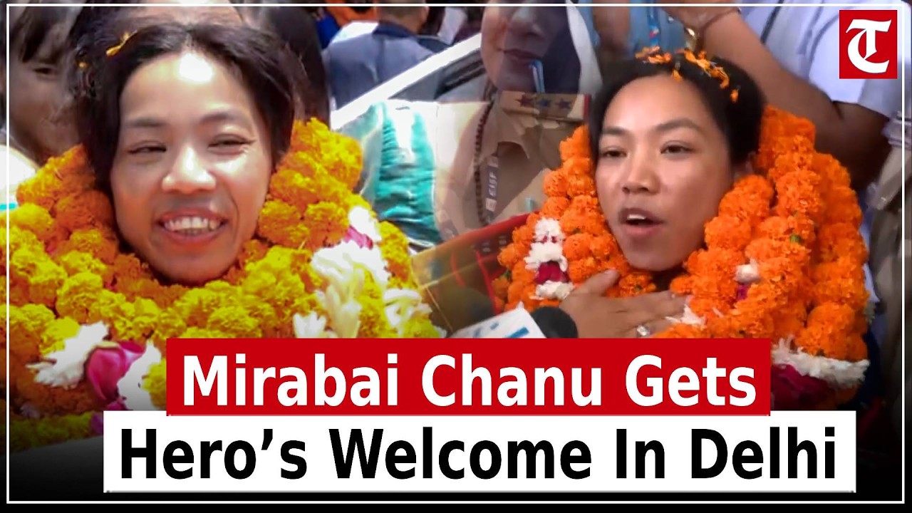 CWG 2026 Weightlifting Medallists, Mirabai Chanu Receive Hero&rsquo;s Welcome in Delhi