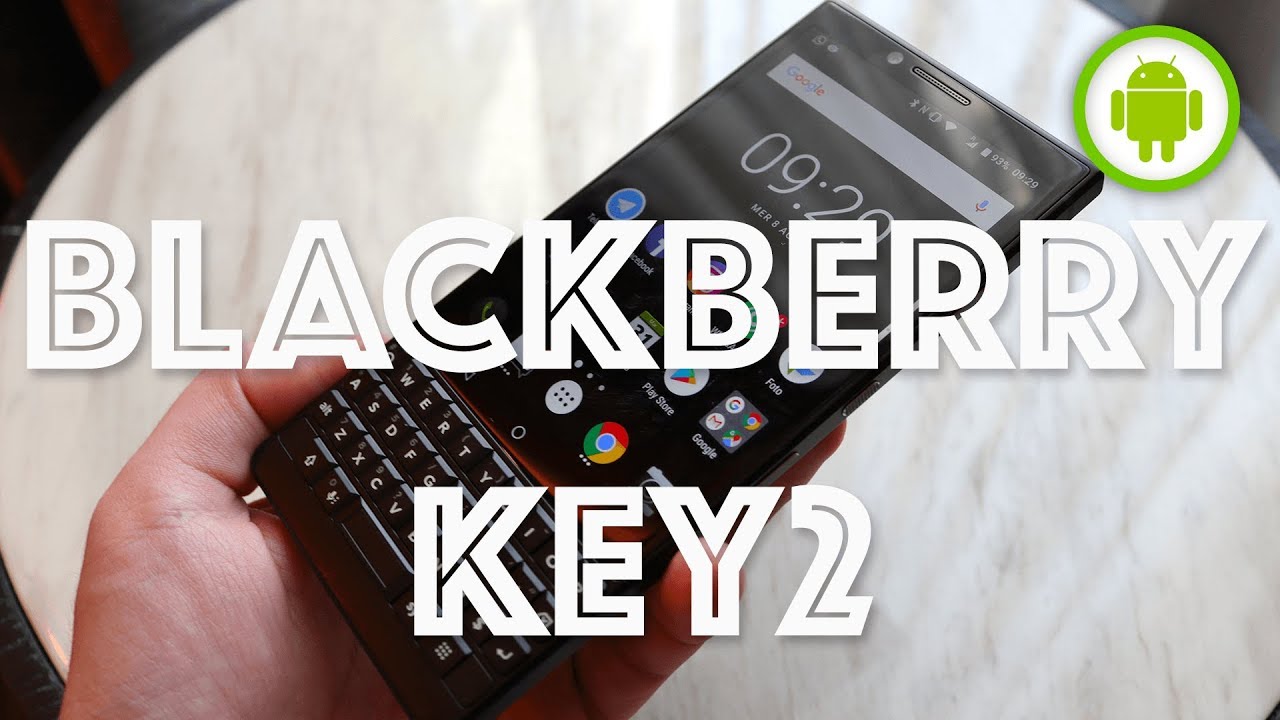 RECENSIONE BLACKBERRY KEY2: la tastiera fisica è ancora qui