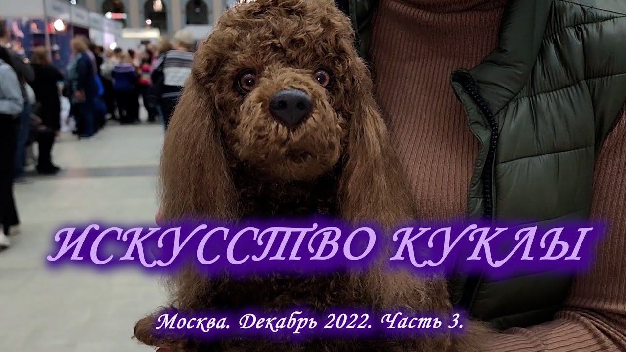 Москва. Декабрь 2022. Гостиный Двор. XIII Московская Международная выставка - Искусство Куклы .  ч 3