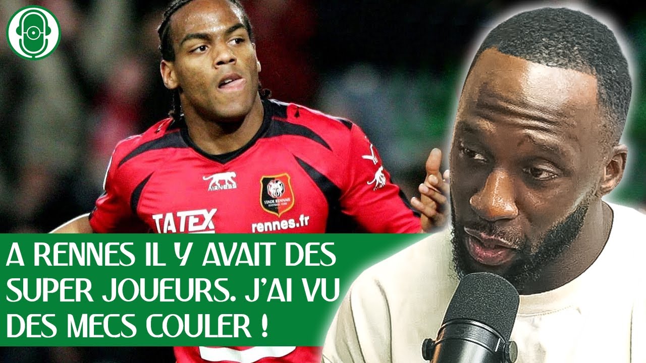 CENTRE FORMATION DU STADE RENNAIS AVEC YOANN GOURCUFF, JIRÈS KEMBO ET JIMMY BRIAND