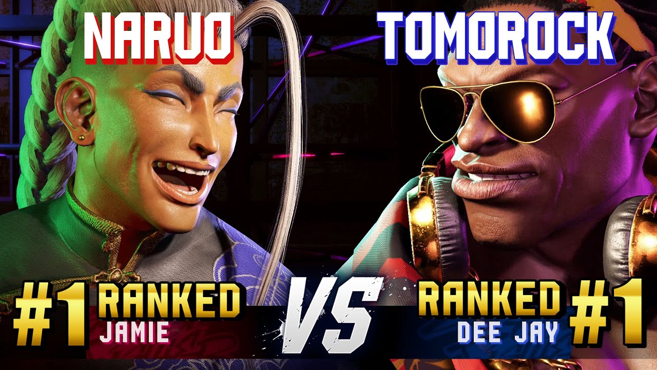 SF6 ▰ NARUO (#1 Ranked Jamie) vs TOMOROCK (#1 Ranked Dee Jay) ▰ High Level Gameplay