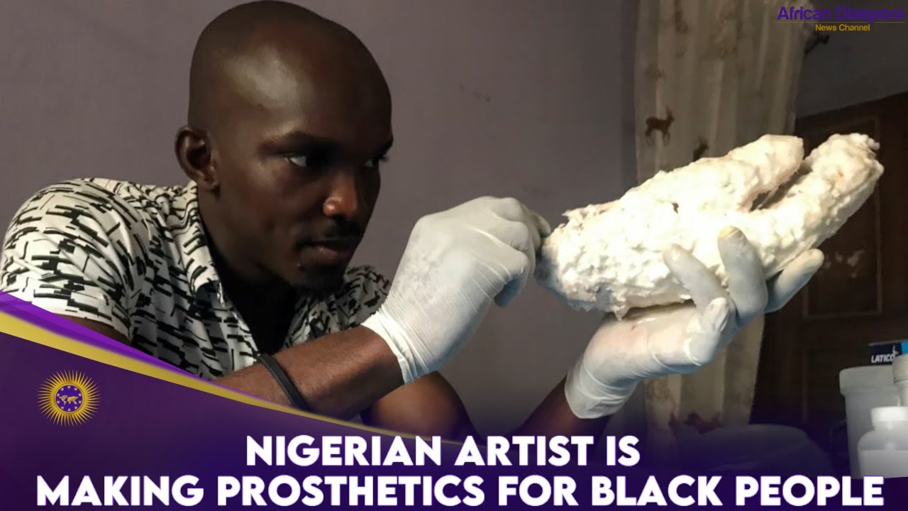 Nigerian Artist Made Prosthetics For Black People After Seeing Them With White Prosthetics
