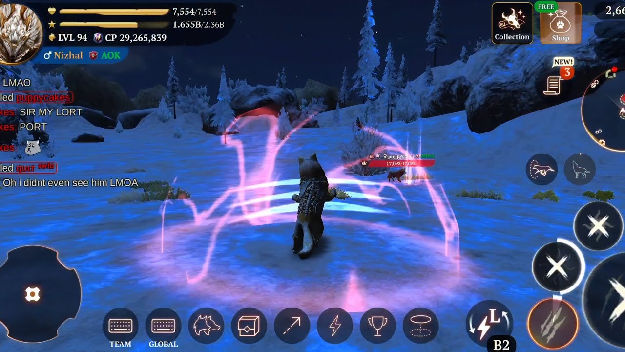 The Wolf - 7K pvp in 32M Server | Toxiclamb 