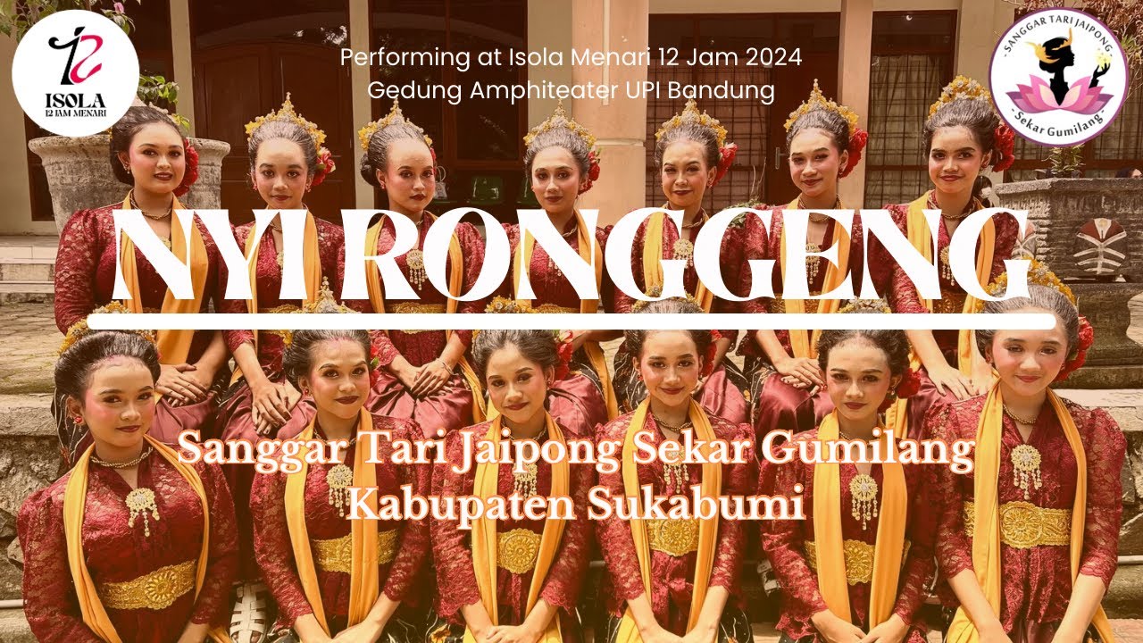 ‼️TARI JAIPONG NYI RONGGENG MENGGEMPARKAN ISOLA MENARI 12 JAM KE-14 DI UPI BANDUNG‼️