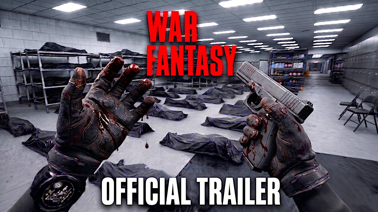 WAR FANTASY Trailer 4K (New Insane FPS Horror Game Inspired By Black Mirror & Stanley Parable 2026)