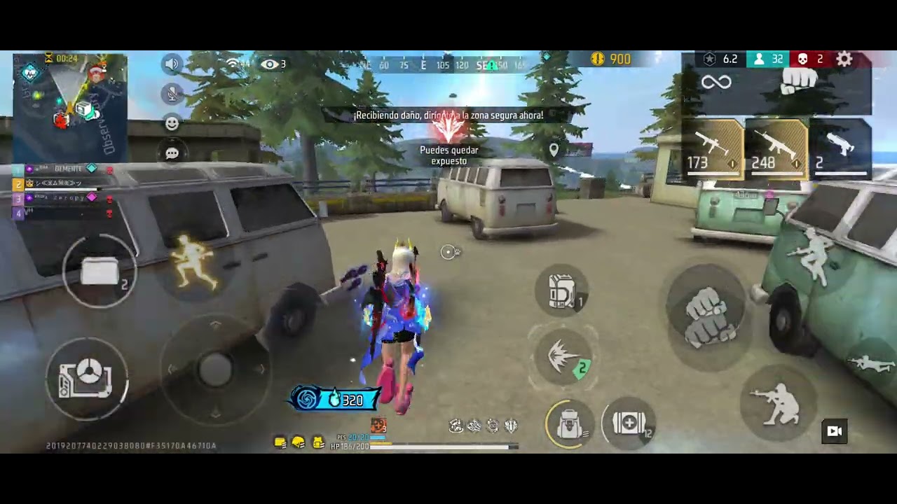 Jugando Free Fire 🔥 BR-Clasificatoria !!! (Siempre manqueando nunca inmanqueando) 🇺🇾