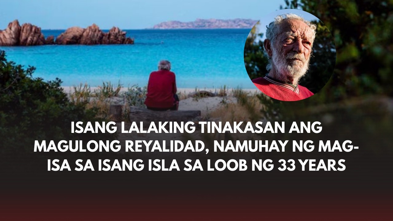 Lalaking tinakasan ang magulong reyalidad, namuhay ng mag-isa sa isang isla sa loob ng 33 years