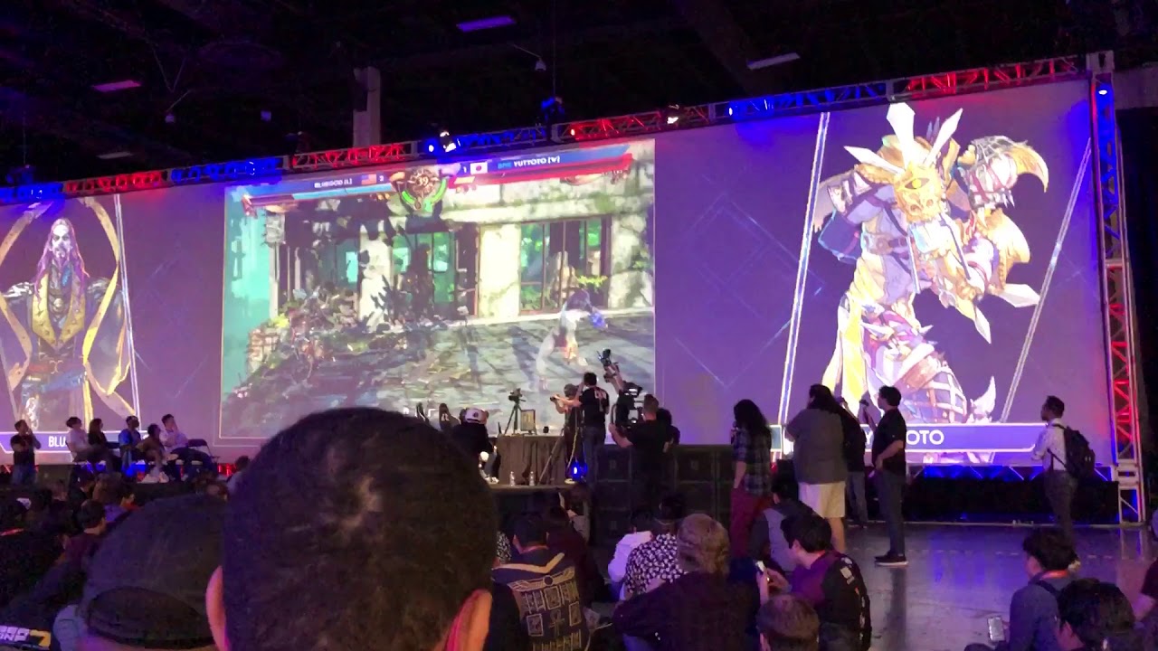 EVO 2019 Soulcalibur 6 Bracket Reset Crowd Reaction