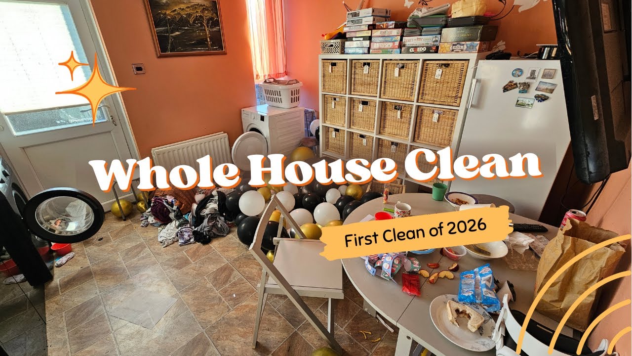 First Whole House Clean of 2026 | Reset With Me