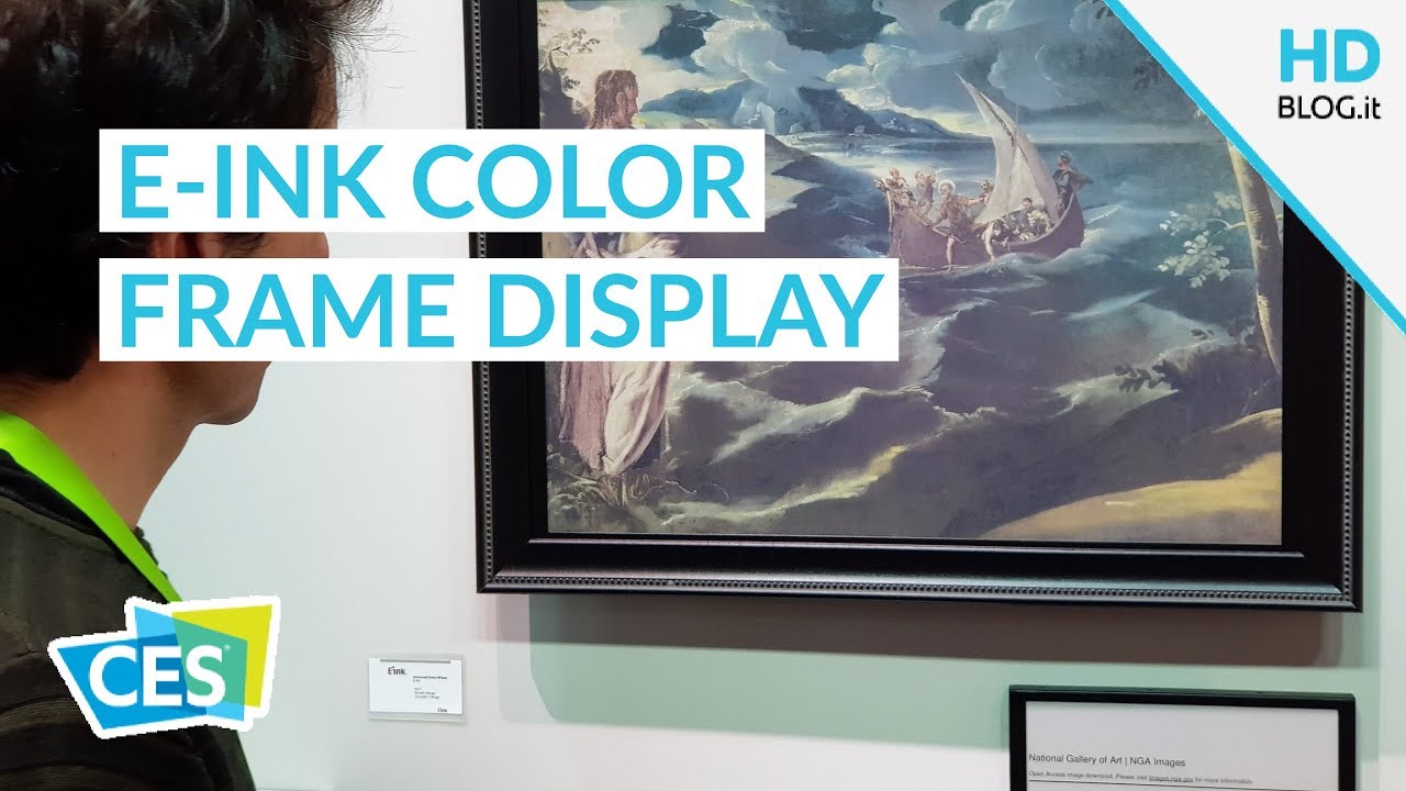 E-Ink a COLORI e tutte le novità ePaper in arrivo | CES 2018