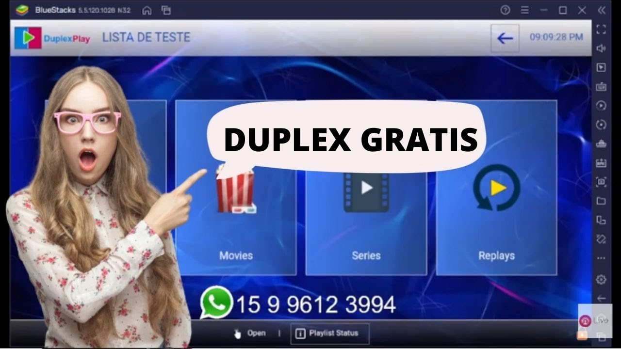 DUPLEX PLAY LICEN&Ccedil;A ANUAL G-R-A-T-I-S