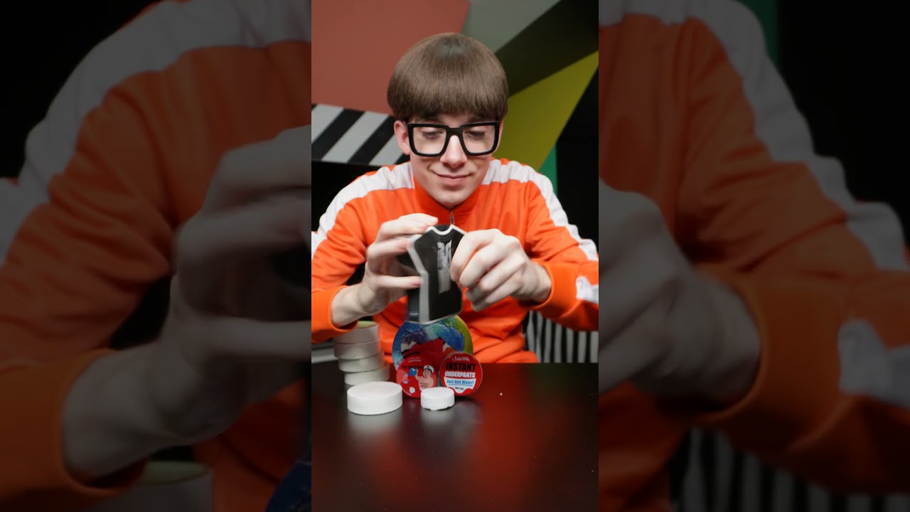 Compressed clothing tablets