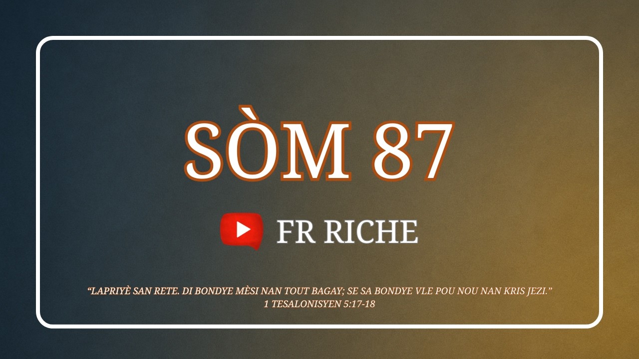 Sòm 87 | Kreyòl Ayisyen
