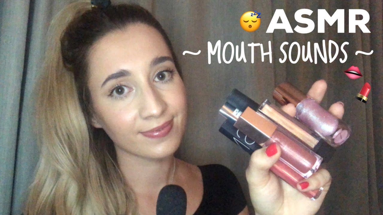 Lofi ASMR | Lipgloss application ~ wet mouth sounds ~