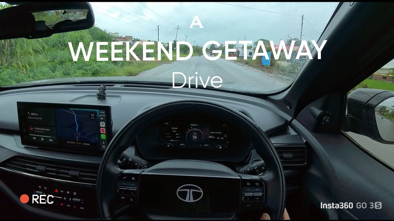 Weekend Getaway POV RAW Drive 🚗+ 🏞 | TATA HARRIER #pov #drive