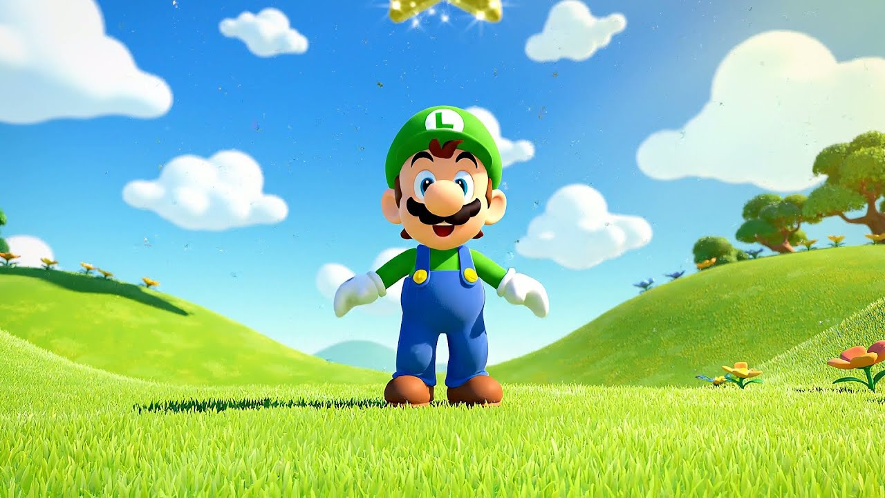 Mario Baby Luigi Caiu da Plataforma Estreita | Canções Infantis e Rimas para Crianças