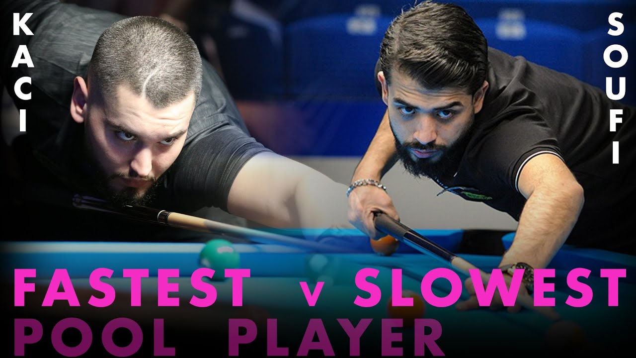 Fastest Pool Player v Slowest???  Eklent Kaci v Mohammad Soufi | 2023 9 Ball Eurotour