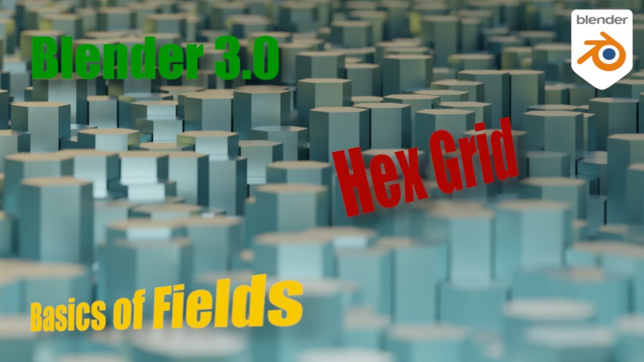 Blender 3.0 Fields: Hexagon Grid Node